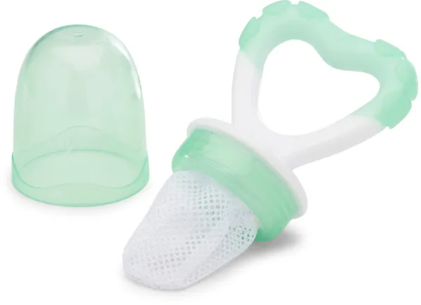 FLAVORILLO 2 i 1 fruktsugare och bitleksak - grön