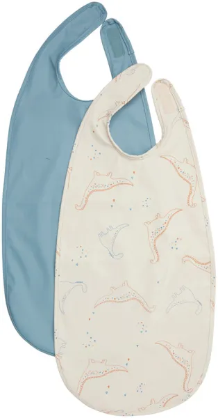 Lång haklapp PU (2-pack) - 419 - EN STORLEK