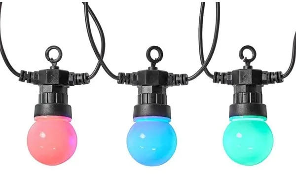 Nedis SmartLife Party Ljusslinga - 10 meter med 20 lampor - RGB