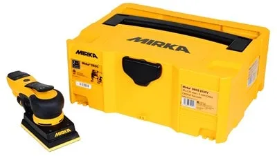 Mirka DEOS Slipmaskin 81x133mm Orbit 3,0 Case